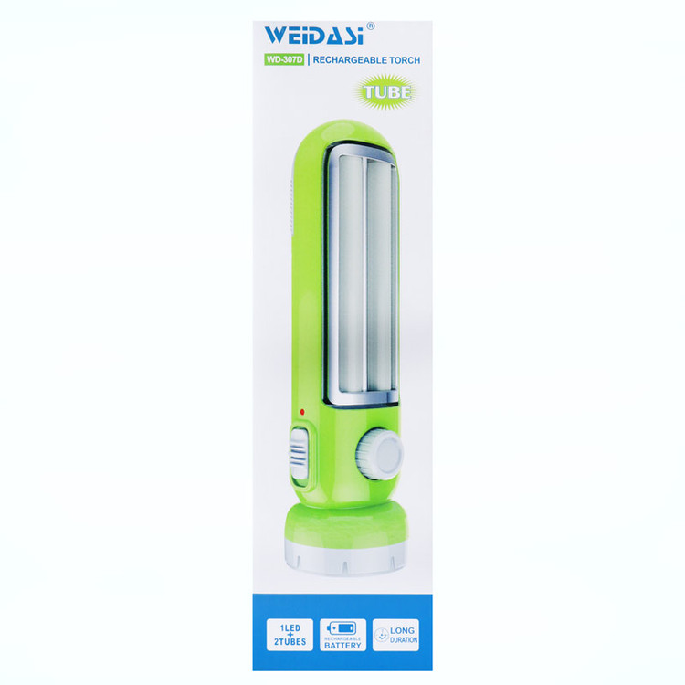 چراغ قوه شارژی 2 کاره 3 حالته ویداسی WEIDASI WD-307D