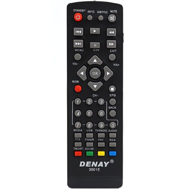 کنترل گیرنده دیجیتال DENAY 3601 دنای مرغوب