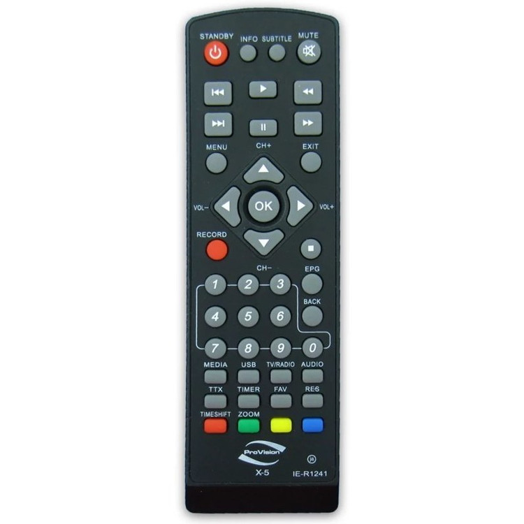 کنترل گیرنده دیجیتال Provision X5 پروویژن مرغوب